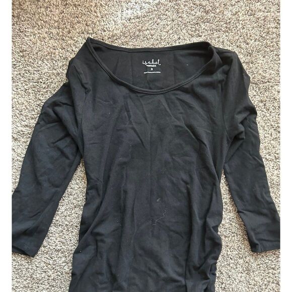 Black Maternity Dress - Picture 3 of 4